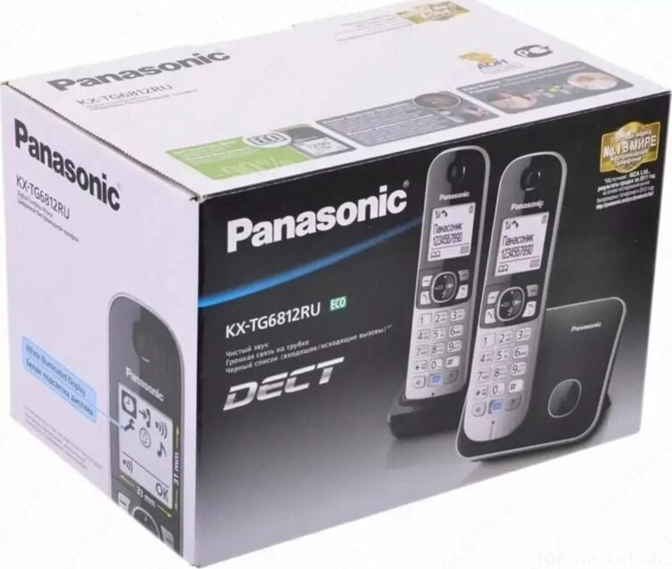 Panasonic 6812. 5лет гарантии. Доставка за 30 минут по ТКАД.