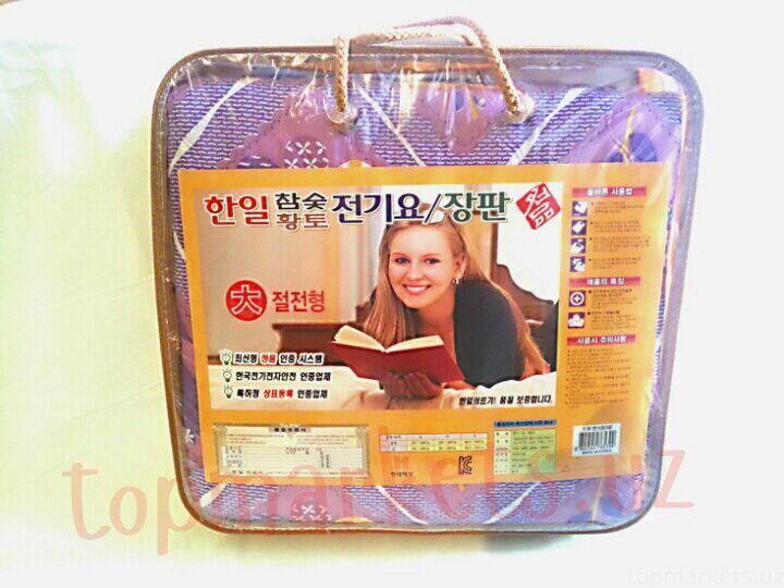 137-3. Электро-грелка, теплое одеяло в Ташкенте. 2х спалка